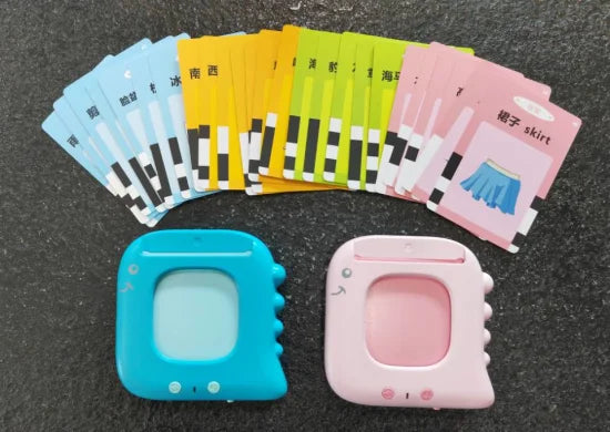 Kids Educational Language Card Reader – 224 Cards