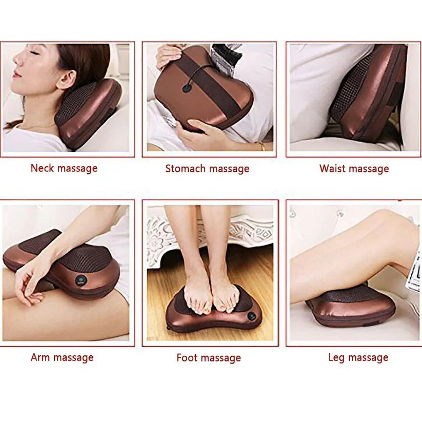 "Electric Neck & Shoulder Massage Pillow"