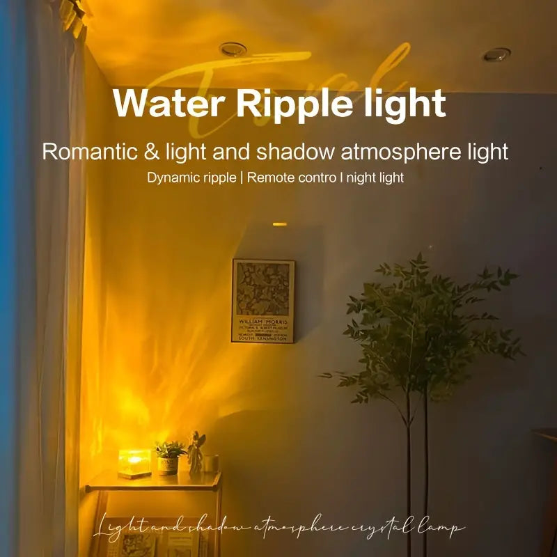 RippleGlow LED Lamp